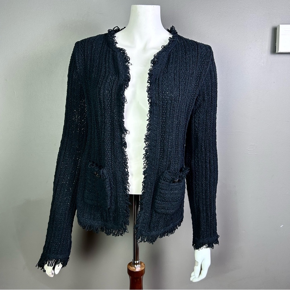 J Crew cardigan sweater small brass buttons capsule old‎ money coastal grandma